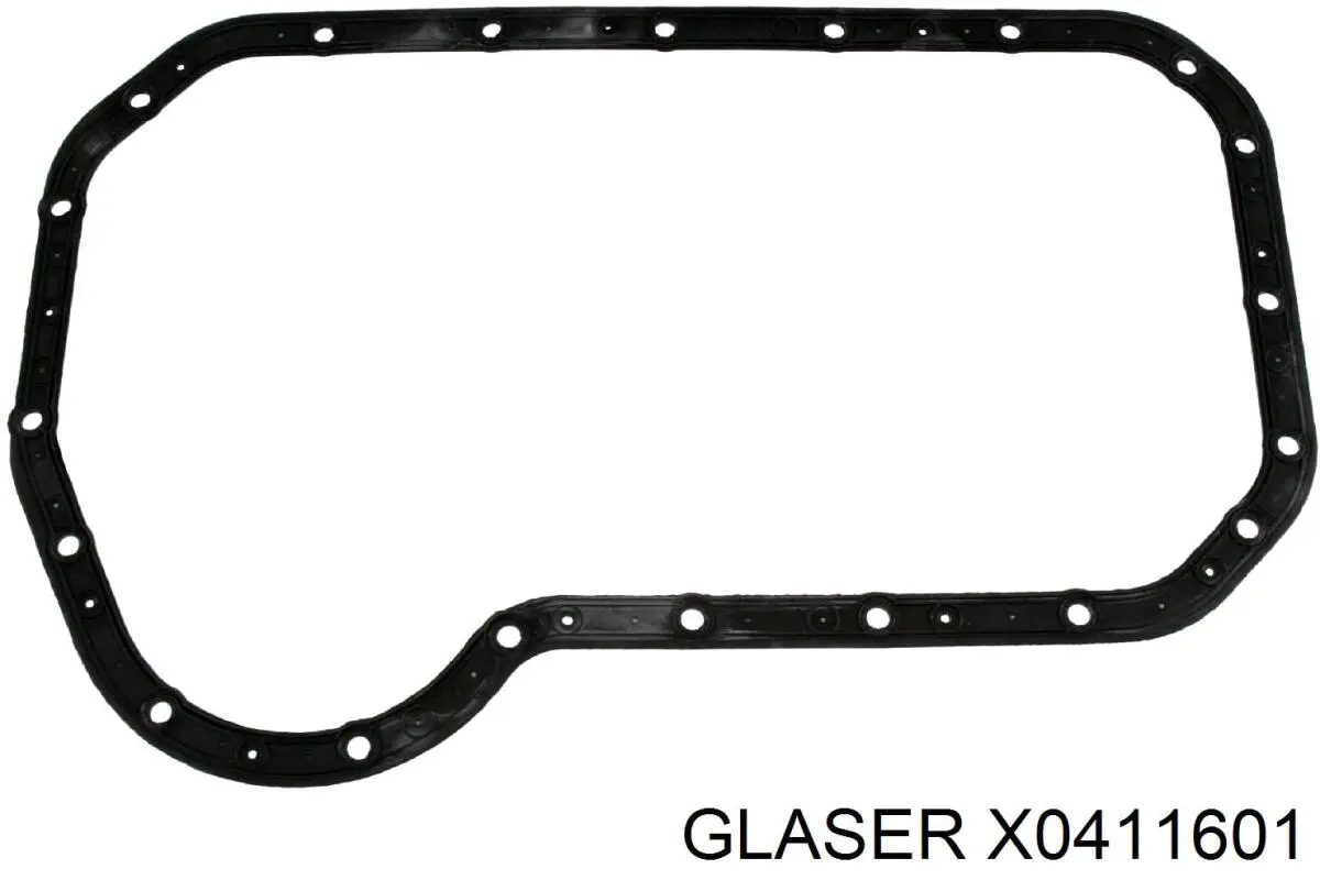 X0411601 Glaser прокладка поддона картера двигателя