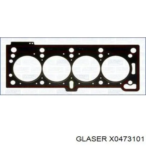 Прокладка крышки двигателя Glaser X0473101 цена, от 3.25 USD