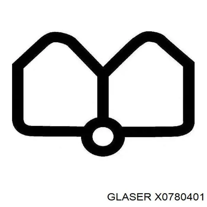 X0780401 Glaser  Прокладка впускного коллектора
