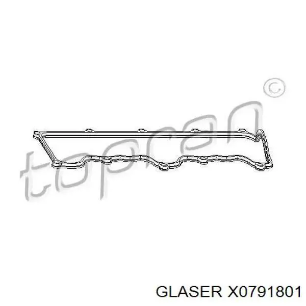 X0791801 Glaser прокладка клапанной крышки