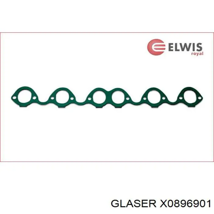 Прокладка впускного коллектора X0896901 Glaser