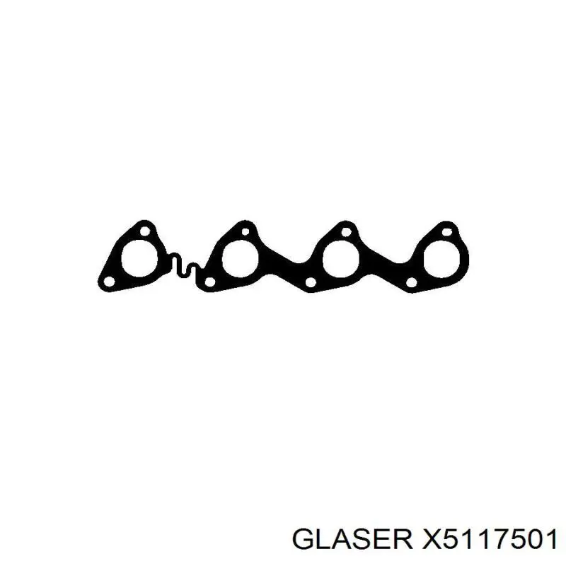 X51175-01 Glaser прокладка коллектора