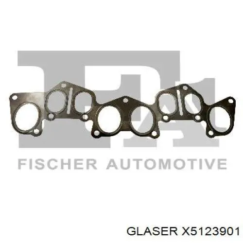X5123901 Glaser прокладка коллектора впускного/выпускного совмещенная