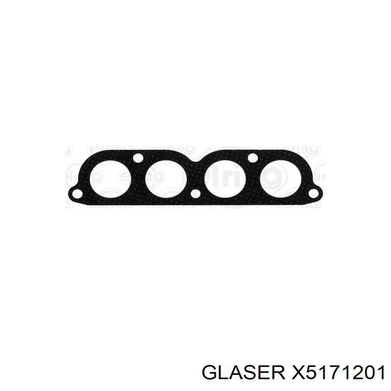 X5171201 Glaser прокладка впускного коллектора верхняя