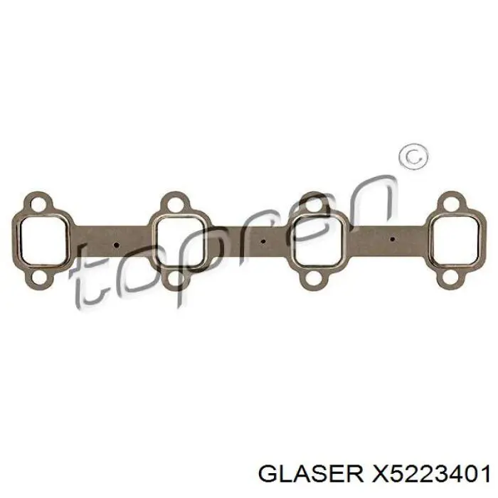 Прокладка коллектора X5223401 Glaser