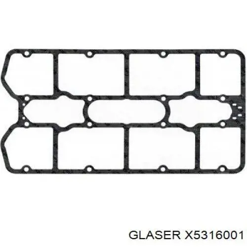 Прокладка клапанной крышки X5316001 Glaser