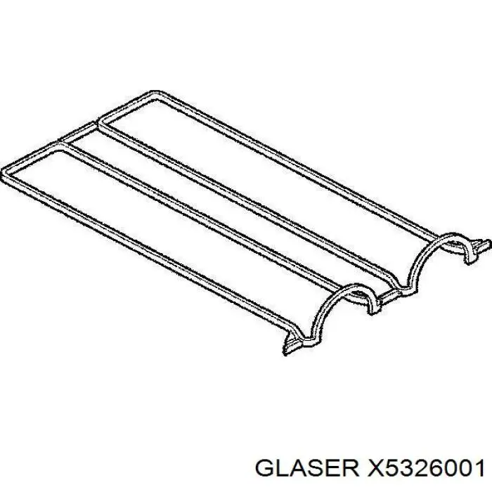 Клапанная прокладка Glaser 53260