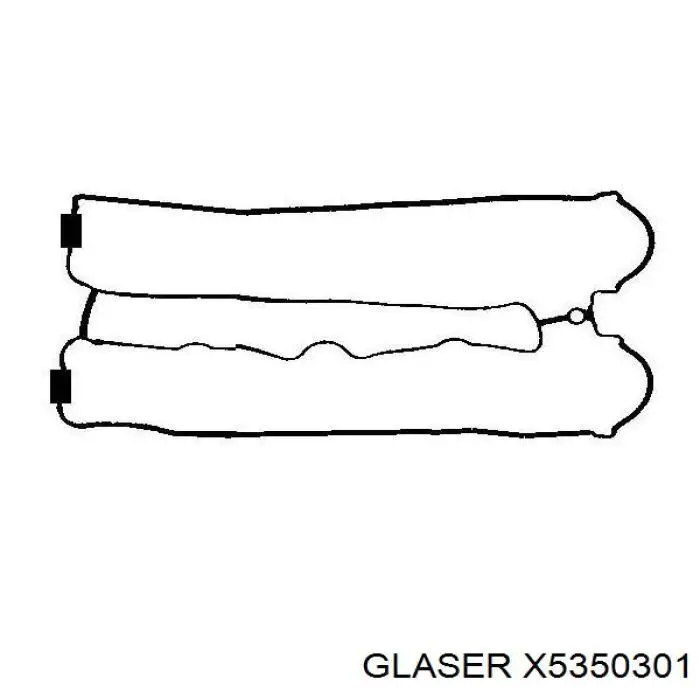 X5350301 Glaser прокладка клапанной крышки