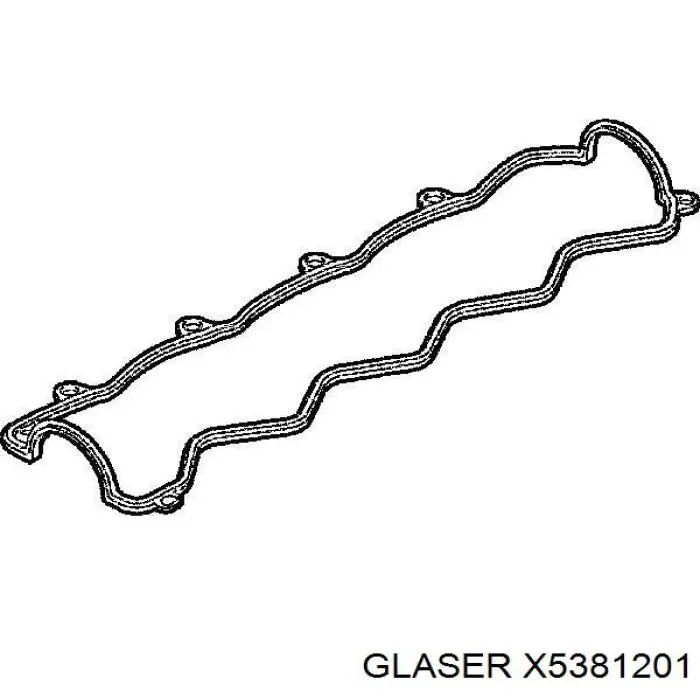 Junta de la tapa de válvulas del motor X5381201 Glaser