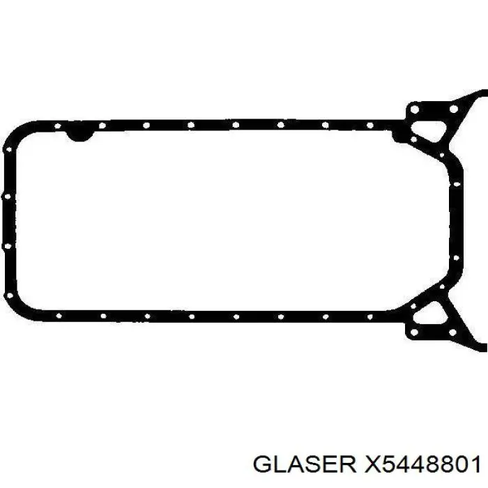 X5448801 Glaser прокладка поддона картера двигателя