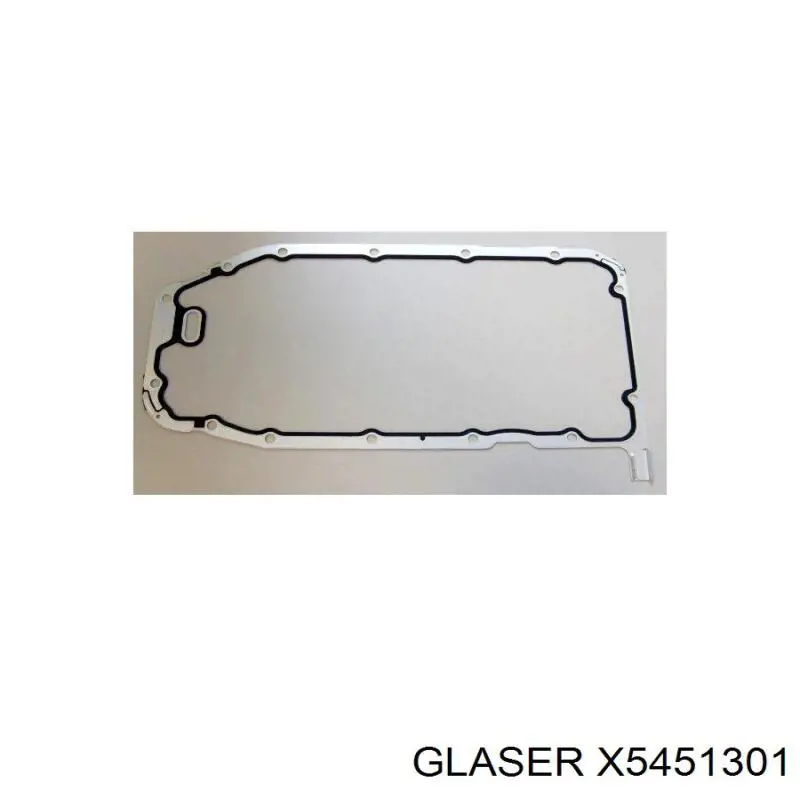 X5451301 Glaser прокладка поддона картера двигателя верхняя