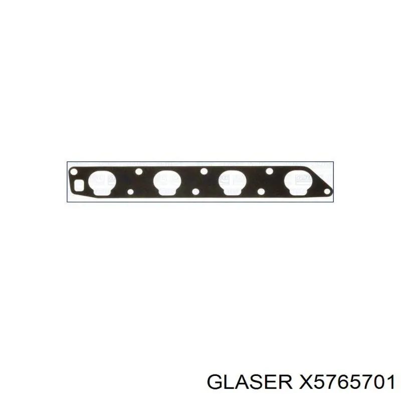 X5765701 Glaser прокладка впускного коллектора