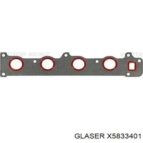 X5833401 Glaser прокладка впускного коллектора
