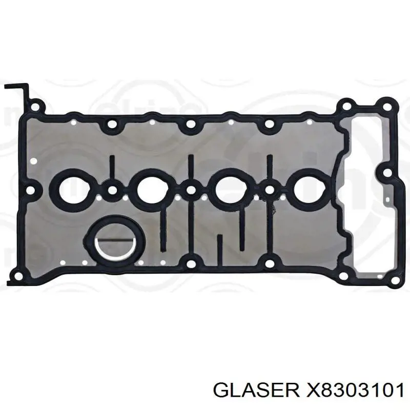 Junta de la tapa de válvulas del motor X8303101 Glaser