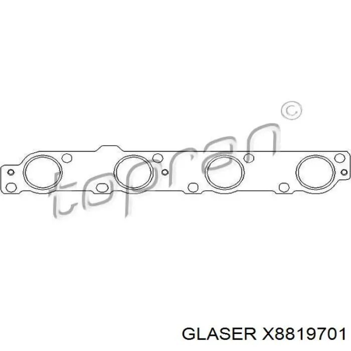 Прокладка коллектора X8819701 Glaser