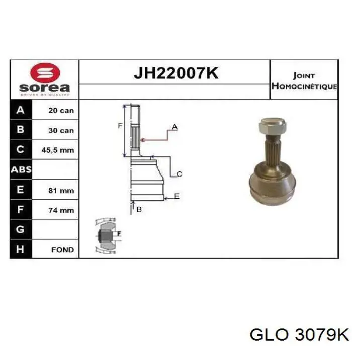 Граната колесная GLO 3079K цена, от 21.06 USD