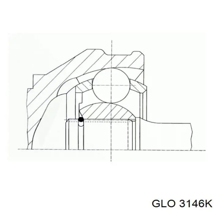 Граната колесная GLO 3146K цена, от 26.53 USD
