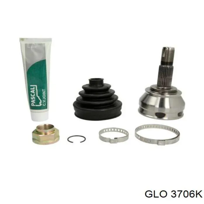 3706K GLO Наружная граната