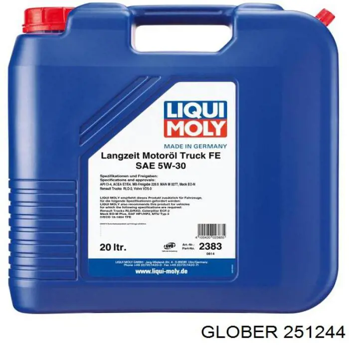 Фильтр коробки автомат Glober 251244 цена, от 4.32 USD
