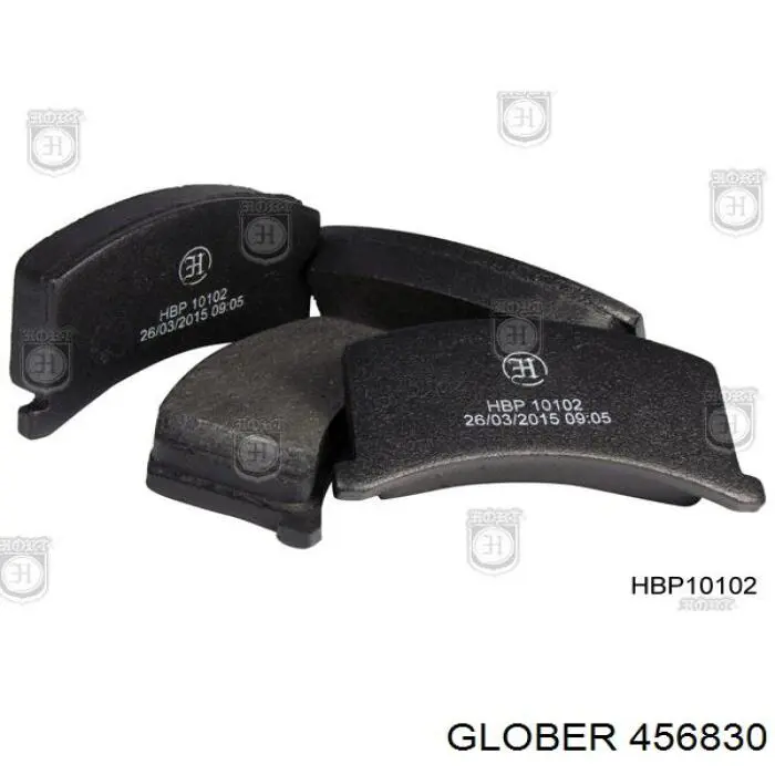 Колодки Glober 456830 цена, от 14.70 USD