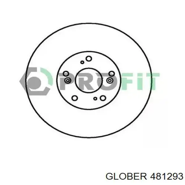 Купить 481293 Glober Ротор тормозной
