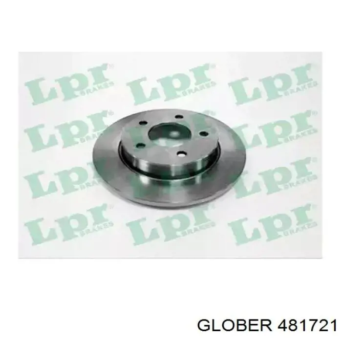 Купить 481721 Glober Диск тормозной задний