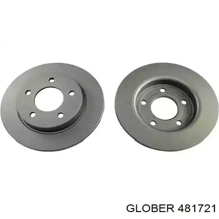Тормозные диски 481721 Glober