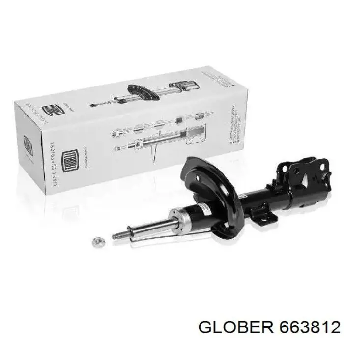 Амортизатор передний правый 4060A284 Mitsubishi