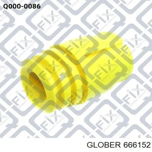 666152 Glober Амортизатор передний левый