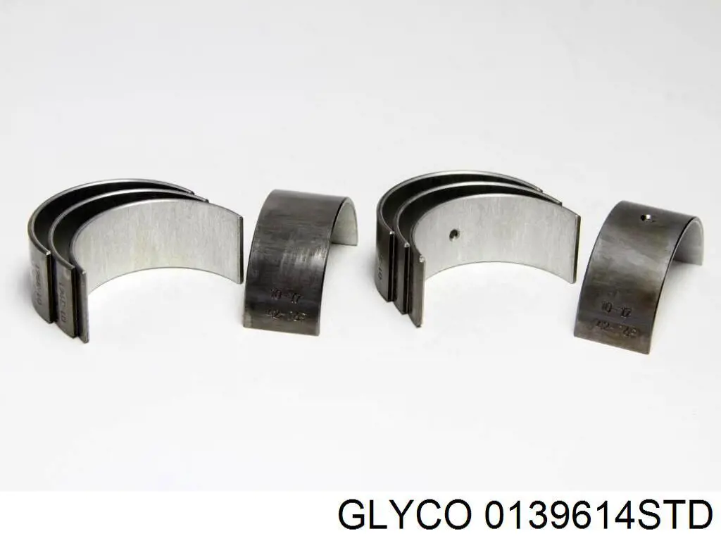 0139614STD Glyco вкладыши коленвала шатунные, комплект, стандарт (std)