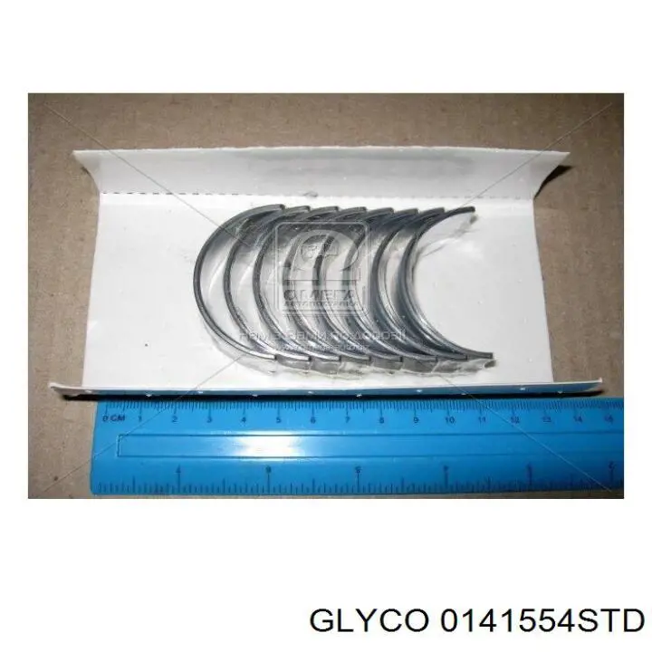 Купить 0141554STD Glyco Комплект шатунных вкладышей