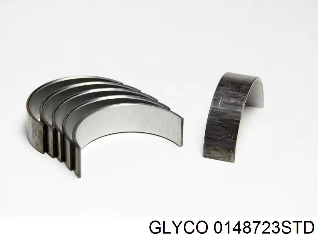 0148723STD Glyco вкладыши коленвала шатунные, комплект, стандарт (std)