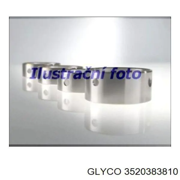 3520383810 Glyco Комплект подшипников скольжения