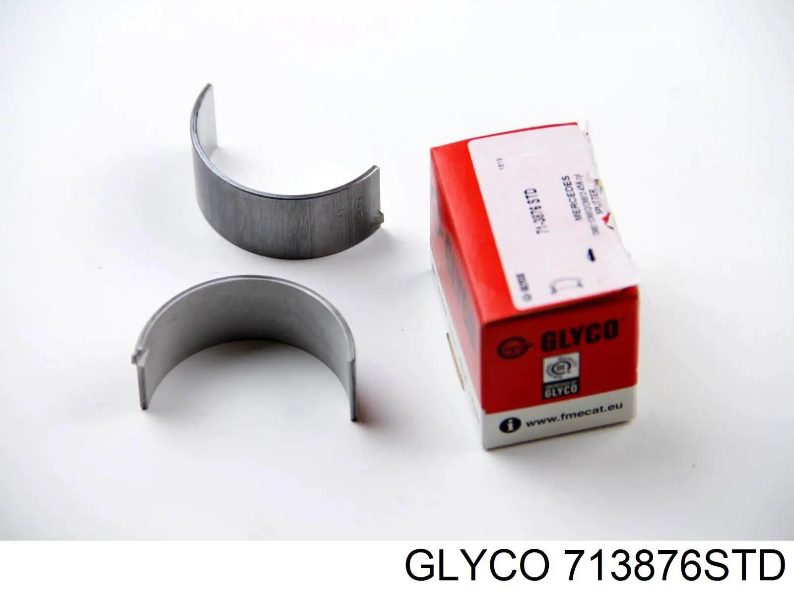 Шатунные вкладыши коленчатого вала Glyco 713876 цена, от 18.75 USD