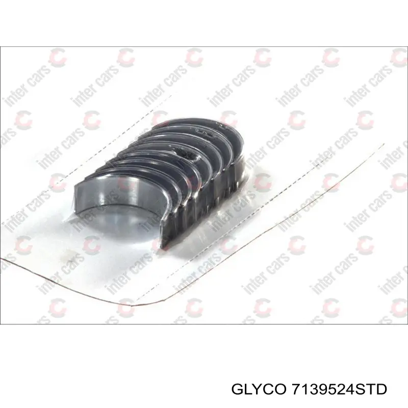 Вкладыши шатунные 7139524STD Glyco