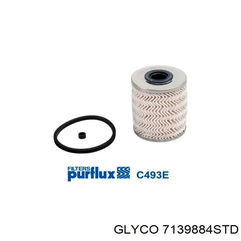 Купить 7139884STD Glyco Комплект шатунных вкладышей