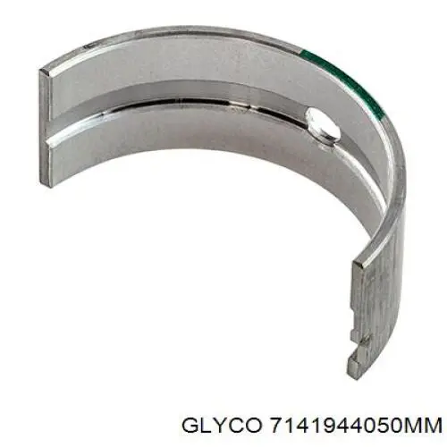 Вкладыши коленвала, шатунные, комплект, 2-й ремонт (+0,50) Mitsubishi MD361502 цена, от 79.11 USD