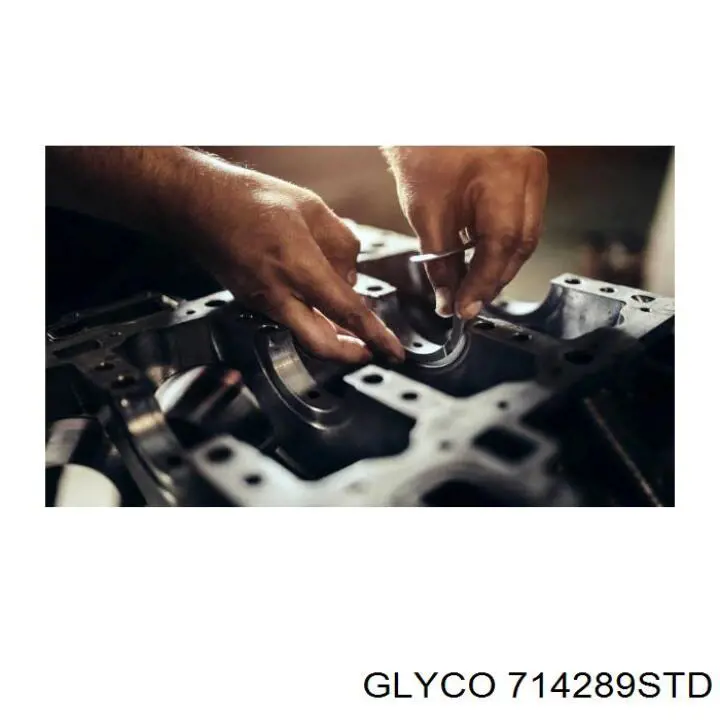 714289STD Glyco Комплект подшипников скольжения