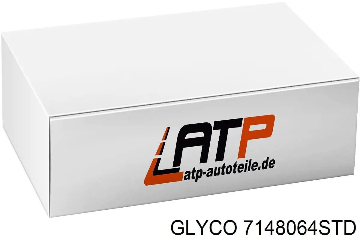 Шатунные вкладыши коленчатого вала Glyco 7148064STD цена, от 37.31 USD