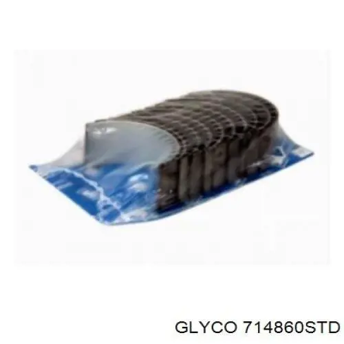 Шатунные вкладыши коленчатого вала Glyco 714860STD цена, от 28.02 USD