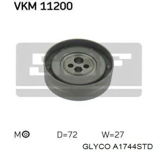 DP2325STD DP Group Полумесяц полукольцо упорное разбега коленвала