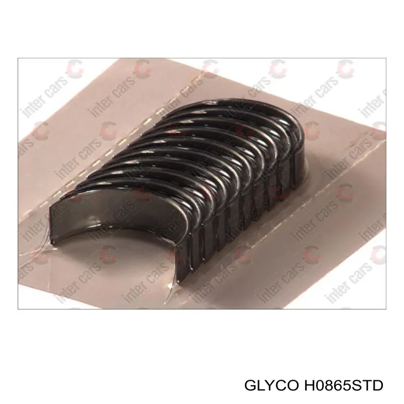Купить H0865STD Glyco Вкладыши коленвала, коренные, комплект, стандарт (STD)