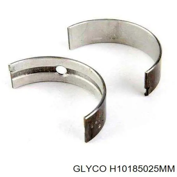H10185025MM Glyco вкладыши коленвала коренные, комплект, 1-й ремонт (+0,25)