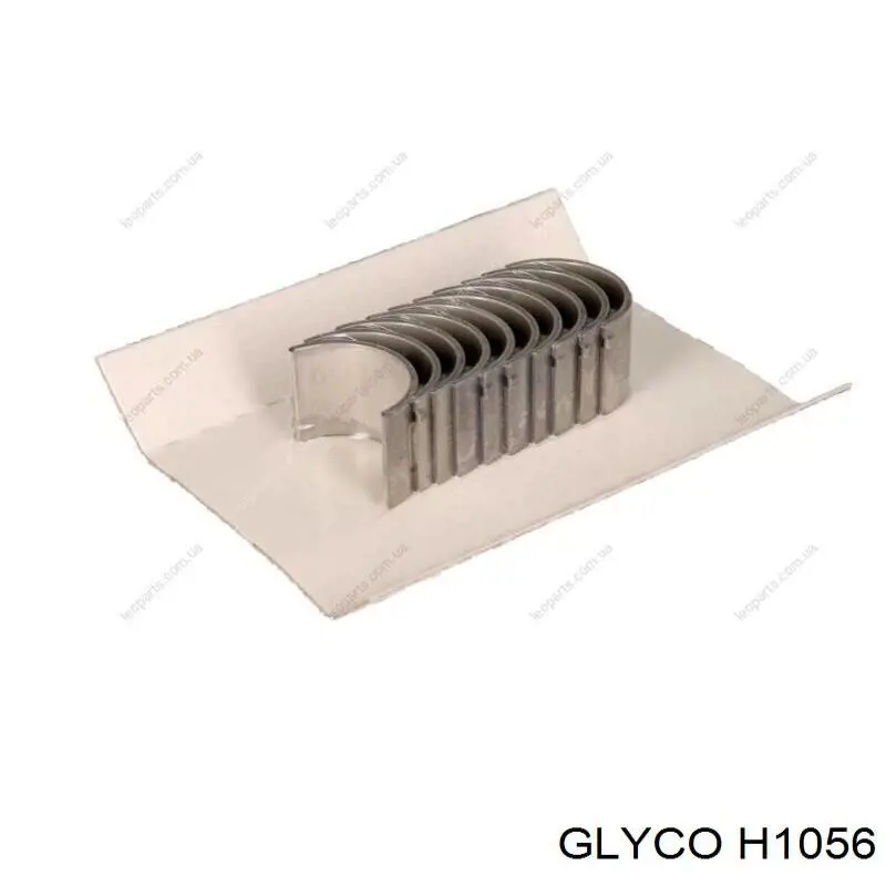Вкладыши коленвала коренные, стандарт (STD) Glyco H1056 цена, от 24.96 USD
