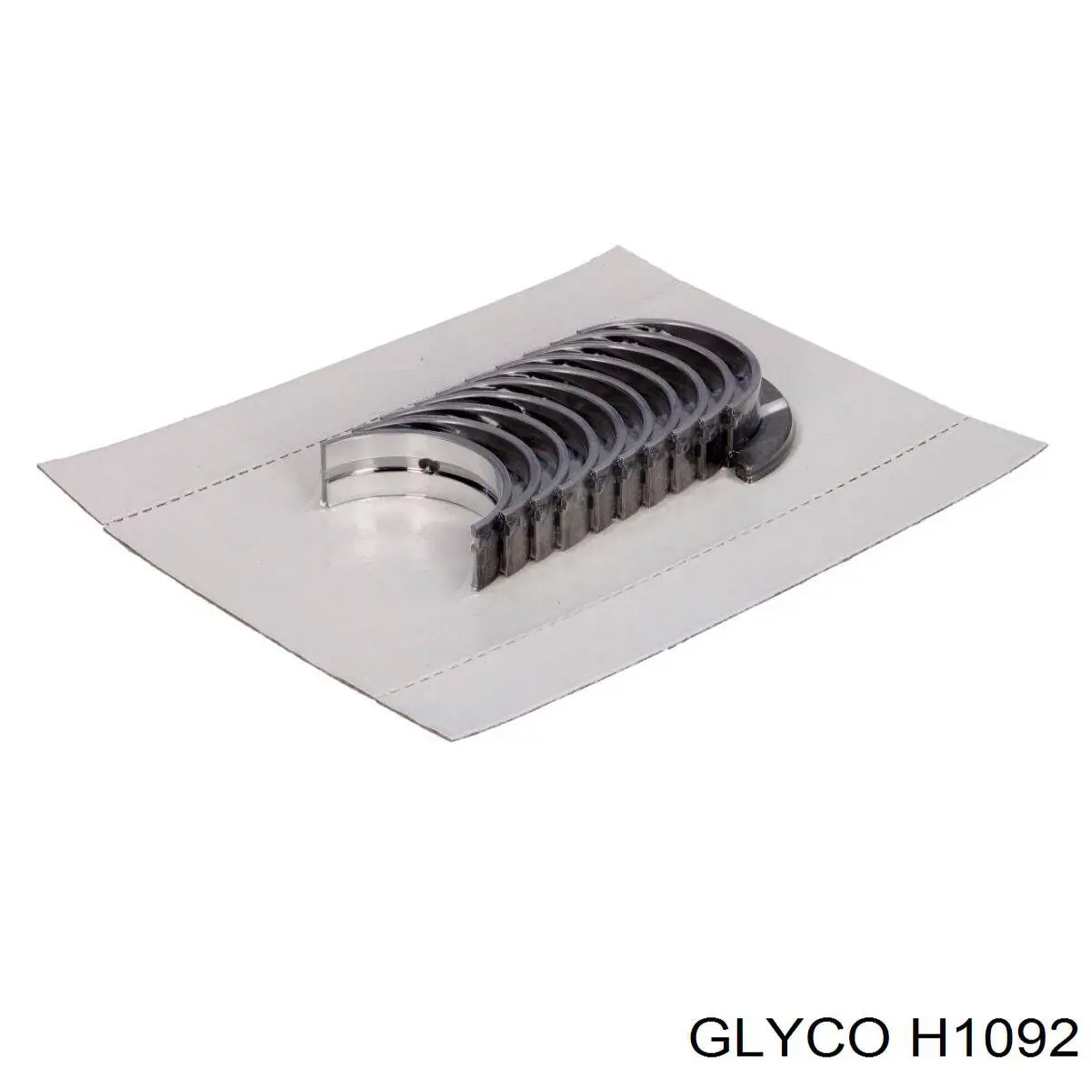 H1092 Glyco Комплект подшипников скольжения коленвала