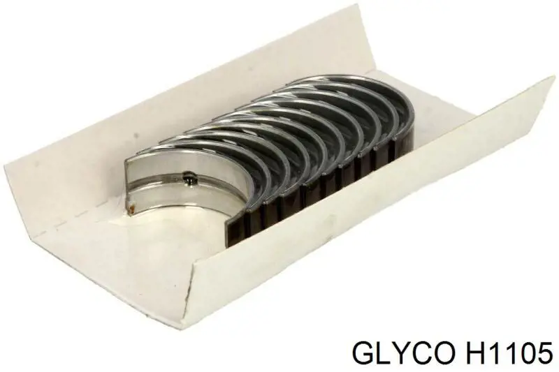 H1105 Glyco Подшипник скольжения коленвала