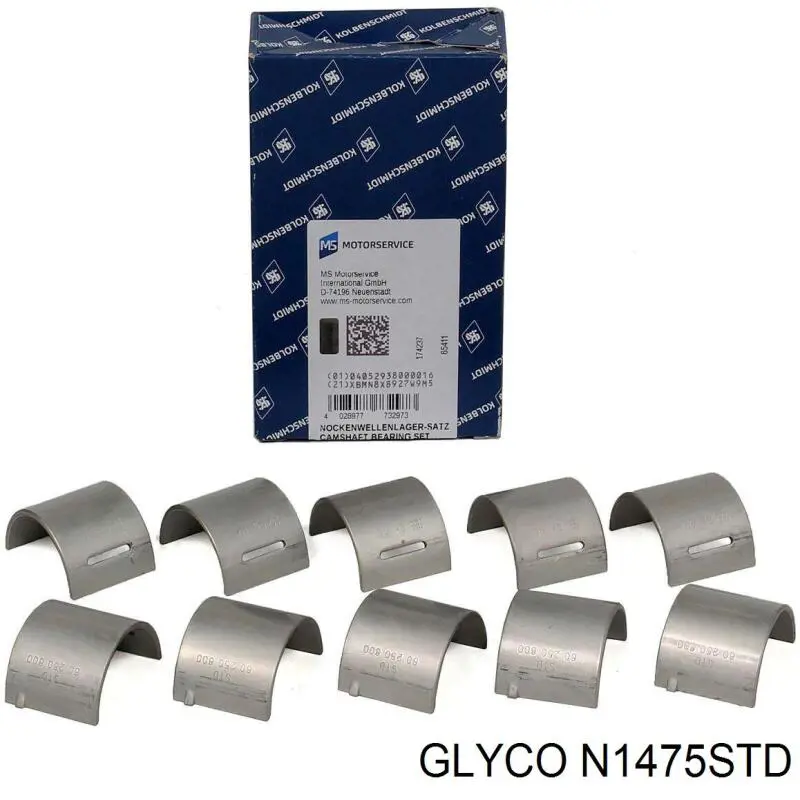 Вкладыш распредвала, стандарт Glyco N1475STD цена, от 28.72 USD