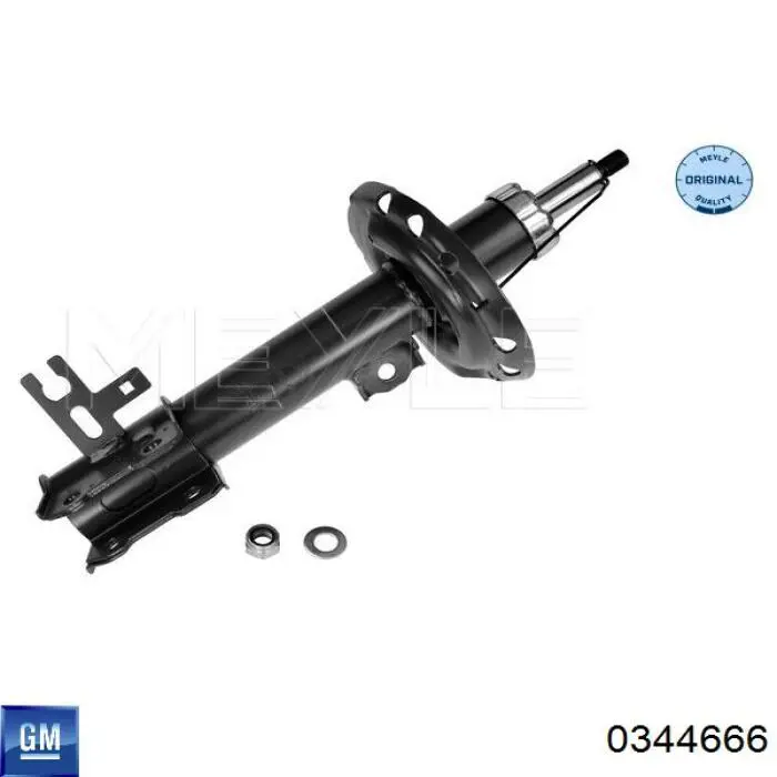Амортизатор передней подвески левой General Motors 0344666 цена, от 53.53 USD