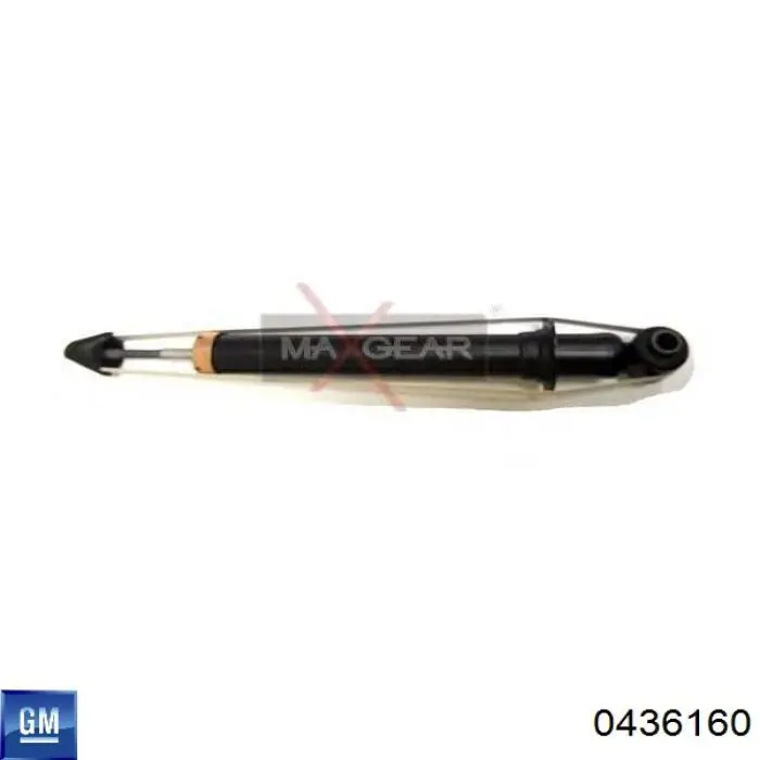 0436160 General Motors Амортизаторы задние