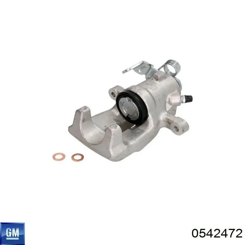 0542472 General Motors Суппорт тормозной, передний, правый
